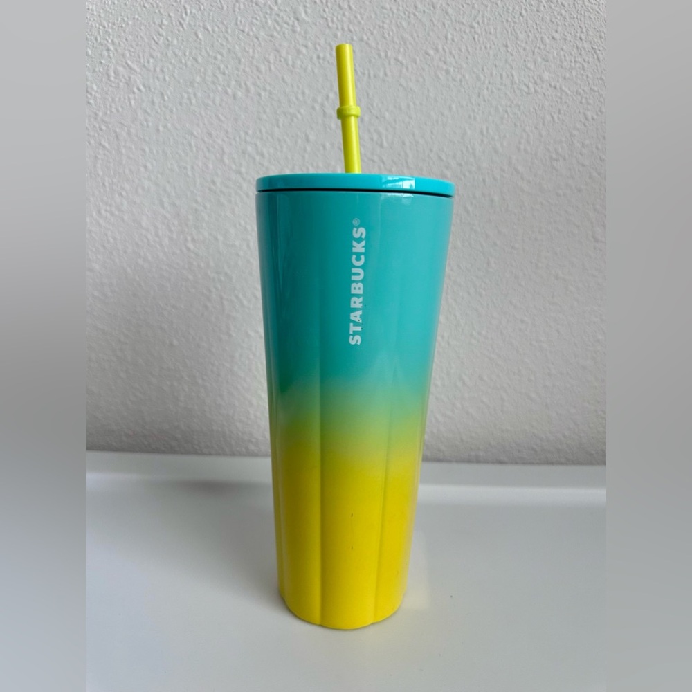 Metal Starbucks Cup
